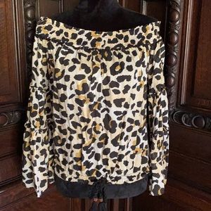 Fabulous Vintage Havana Leopard Print Top